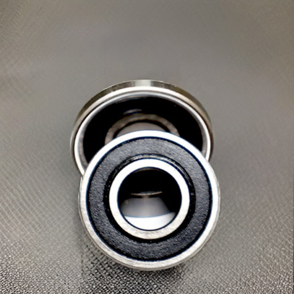 Sealed 6000-2RS Deep Groove Ball Bearings High Speed Low Friction Noise Reduction-Made in China for Various Applications