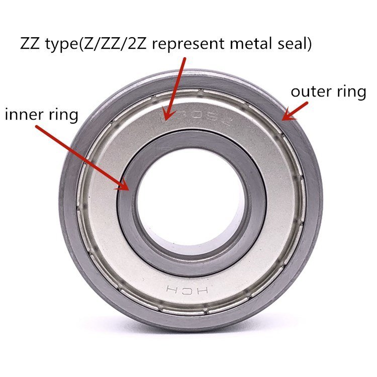 HXHV Single Row Thin Section 6804-2RS 6804 RS 2RS Sealed 20x32x7 mm Deep Groove Ball Bearing
