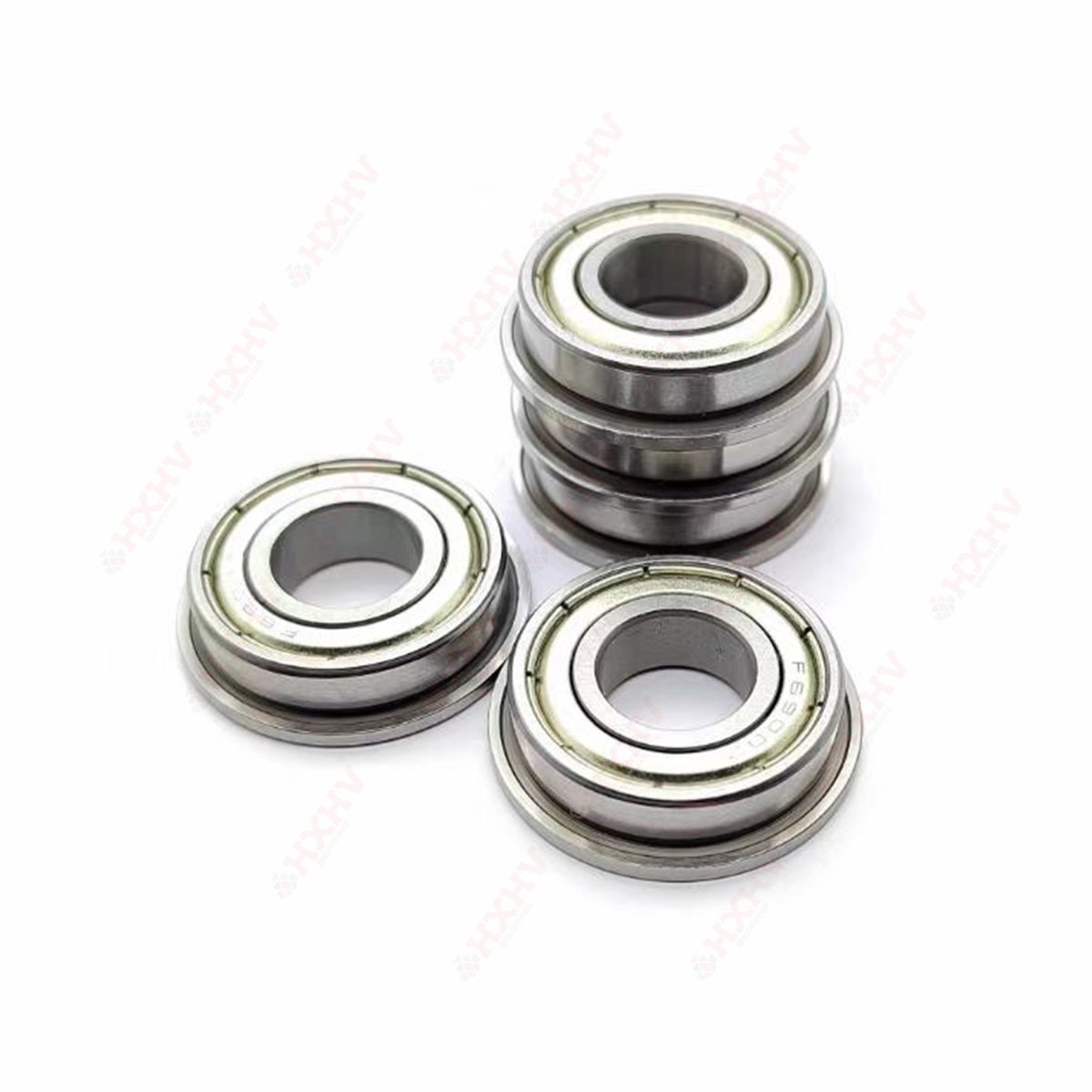 F6900 ZZ Chrome Steel HXHV Flanged Deep Groove Ball Bearing with Size 10x22x6mm