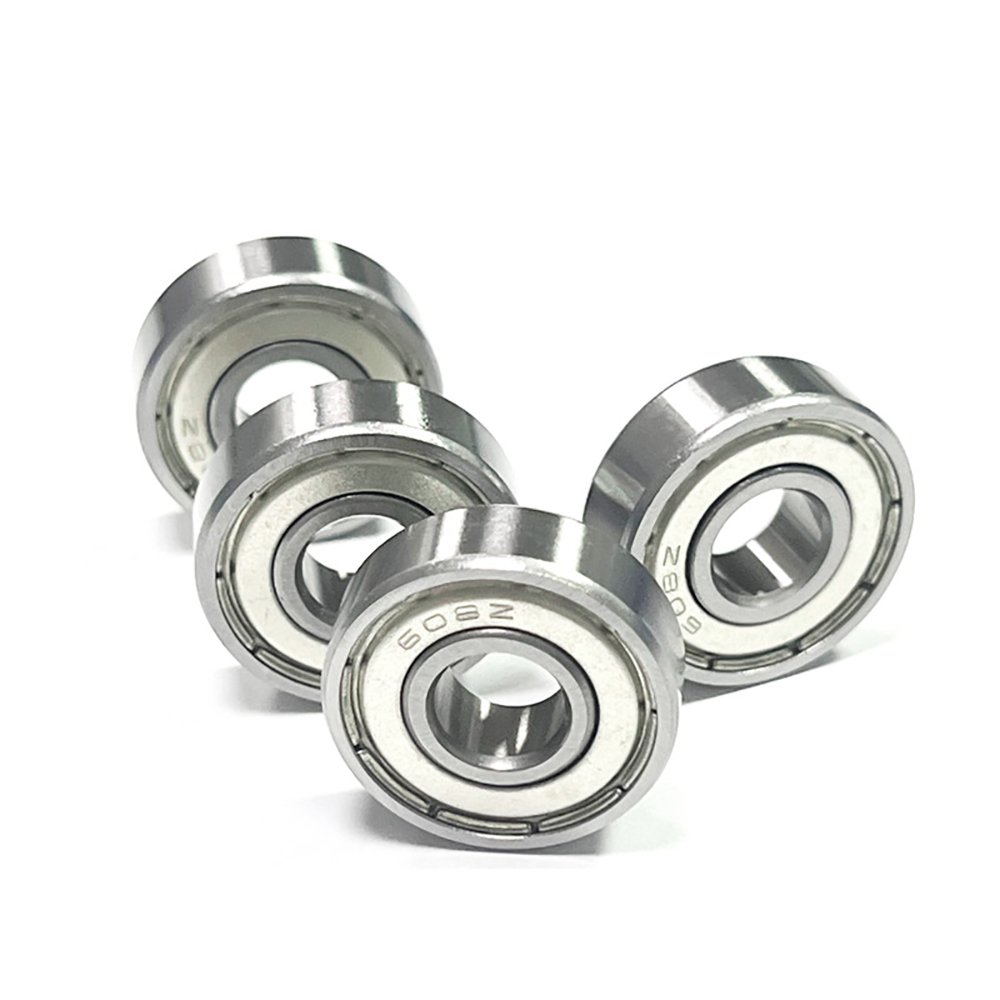 608 8*22*7 Deep Groove Ball Bearing 608ZZ Small Micro Ball Bearing Steel Long Life Stable Performance Low Noise Sliding ZZ