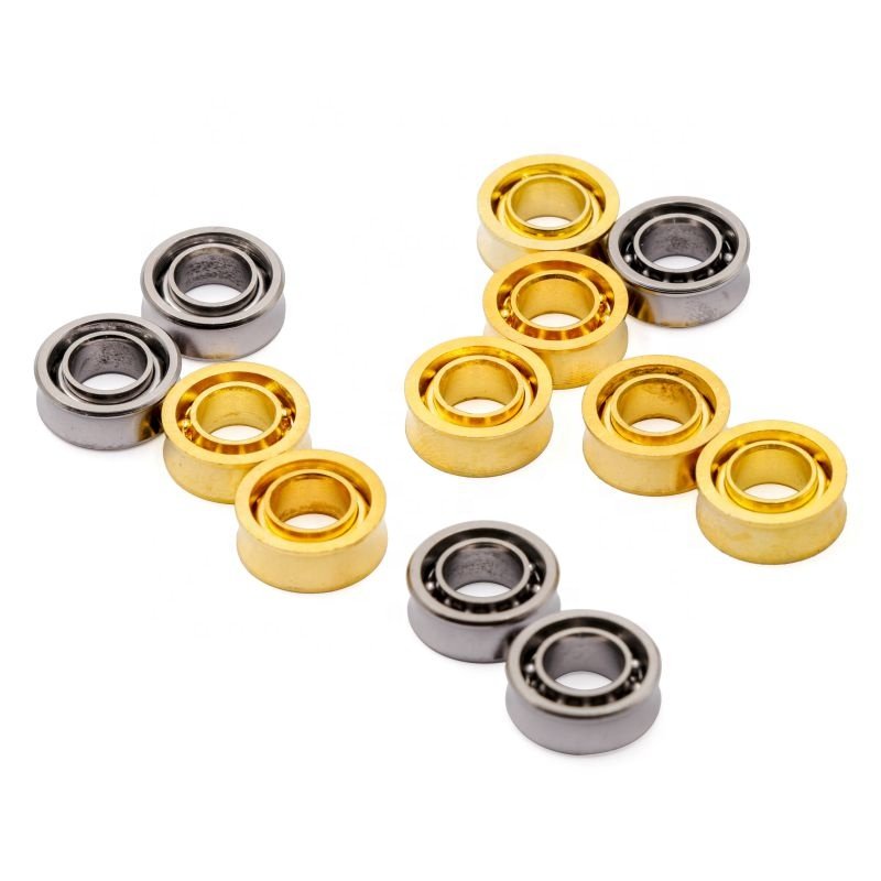 6.35*12.7*4.762mm yoyo bearing Gold-plated R188KK Super long idling 10 balls UR188 bearing yoyo ball bearing