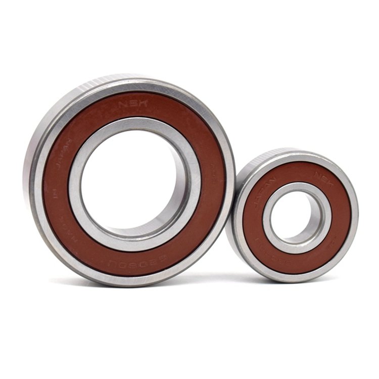 Original NSK Deep Groove Ball Bearings 6204 6205DDU CM Chrome Steel Bearing Free Samples Supply