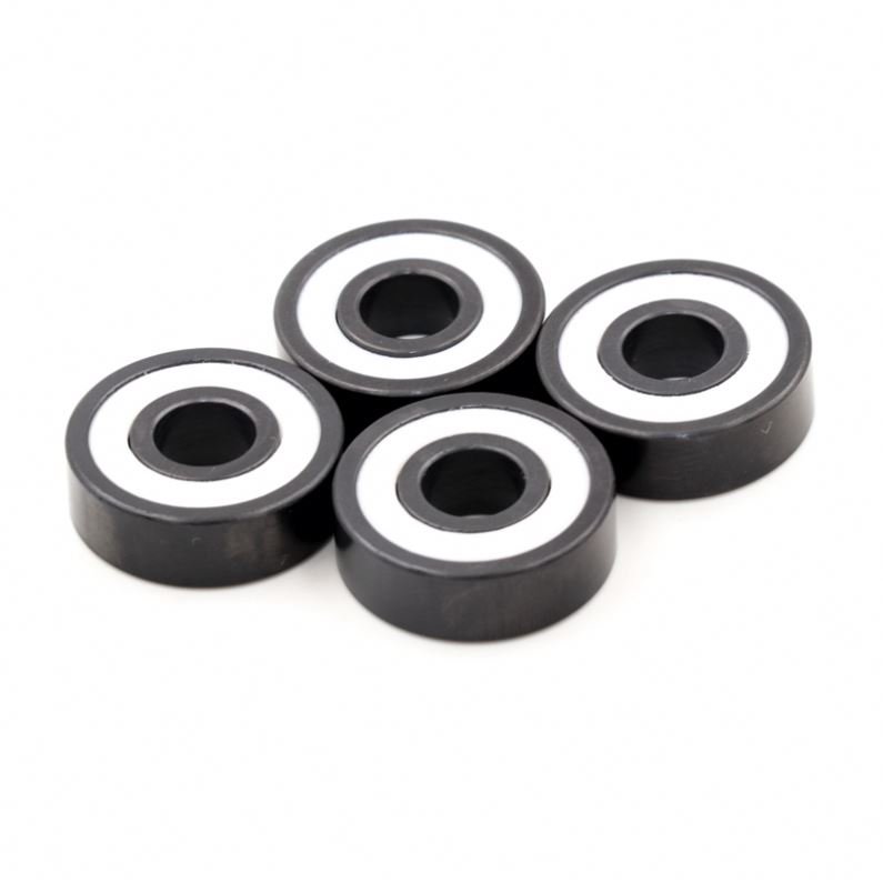 608 Full Ceramic Bearing Si3N4 Black Balls 608 2RS Miniature waterproof bearings