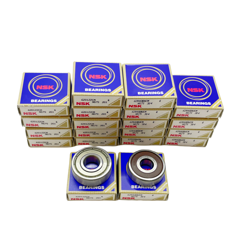 High Quality Original SKF NSK 6200 6201 6202 6204 Deep groove ball bearing skateboard bearing Auto Bearing Supplier