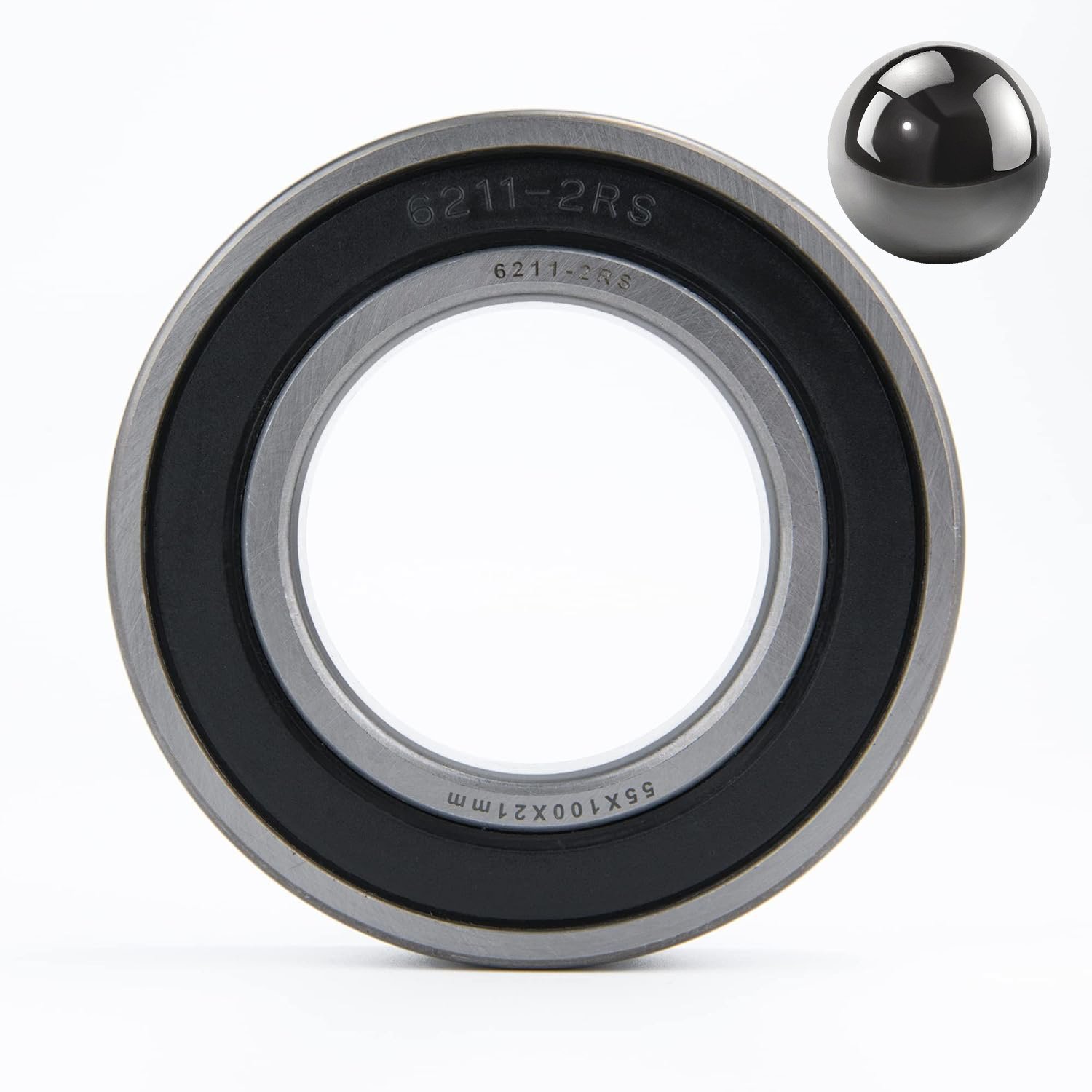 Deep groove ball bearings 6211 2RS 2RZ motor fan water pump special bearings 6211 bearings