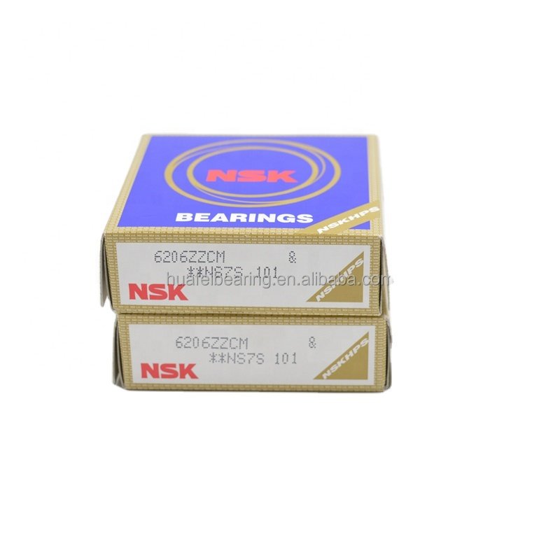 Original NSK bearing 6206ZZ DDU NSK deep groove ball bearing