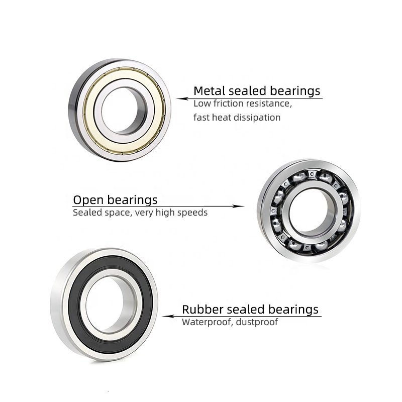 6201 6202 6203 6204 6205 Bearing Supplier China High Quality Single Row Deep Groove Ball Bearings Hot Sale 2RS ZZ