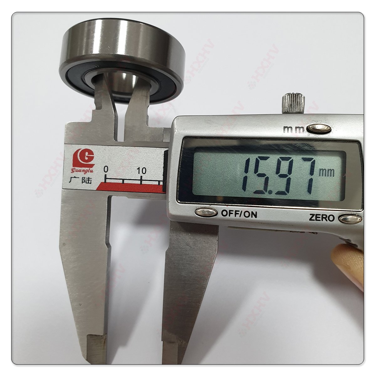 High Precision 6202 2RS Chrome Steel HXHV Single Row Deep Groove Ball Bearing Size 15x35x11mm Sealed RS High Speed Oil