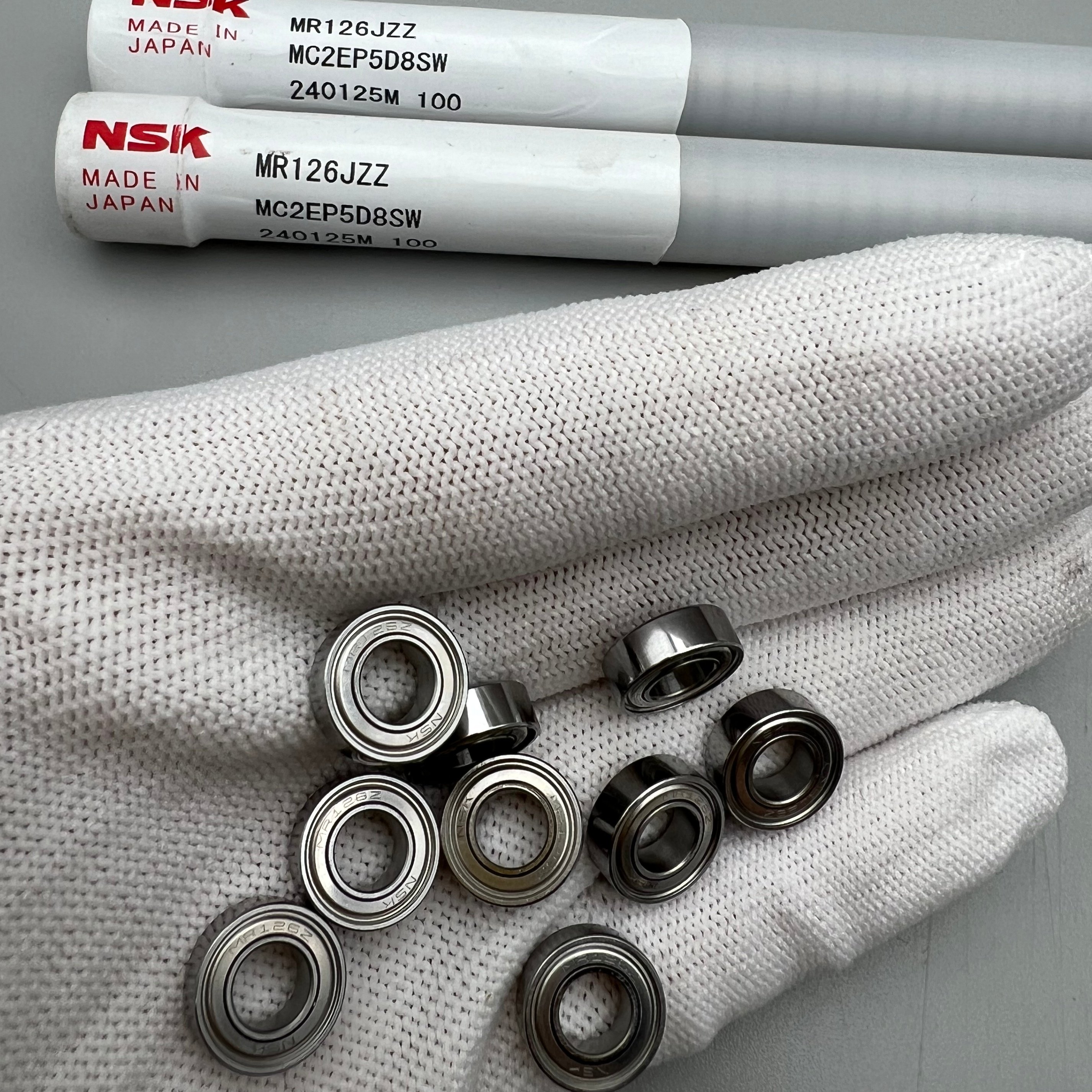 original bearing MR126JZZ MC2EP5D8SW miniature deep groove ball bearing 6*12*4mm