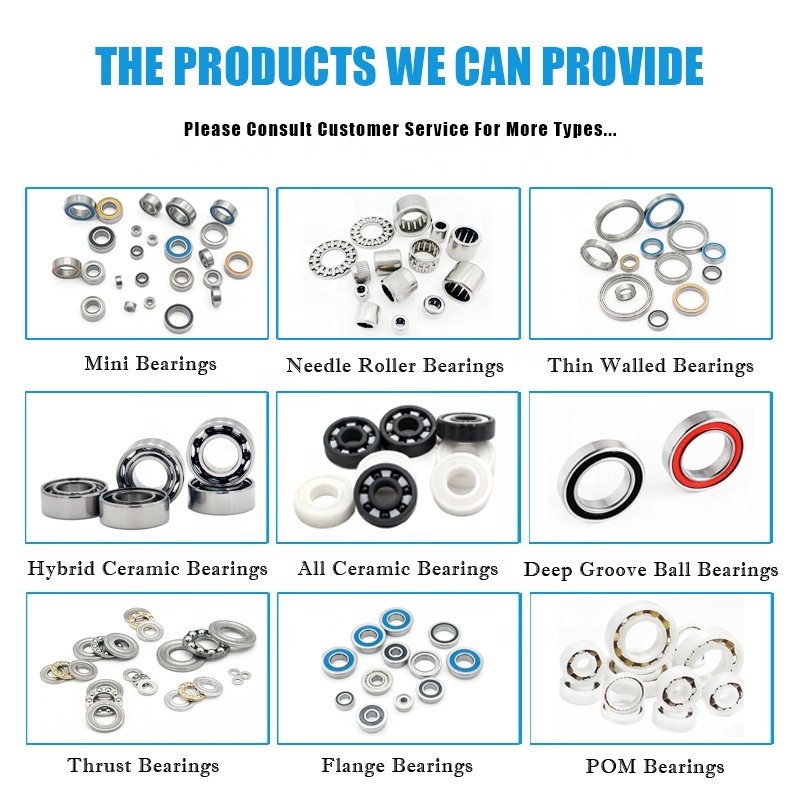 Thin Wall Bearings High Quality 6701 6702 6703 6704 6705 6706 10*15*4mm 6700 Deep Groove Ball Bearings for Industrial Machinery