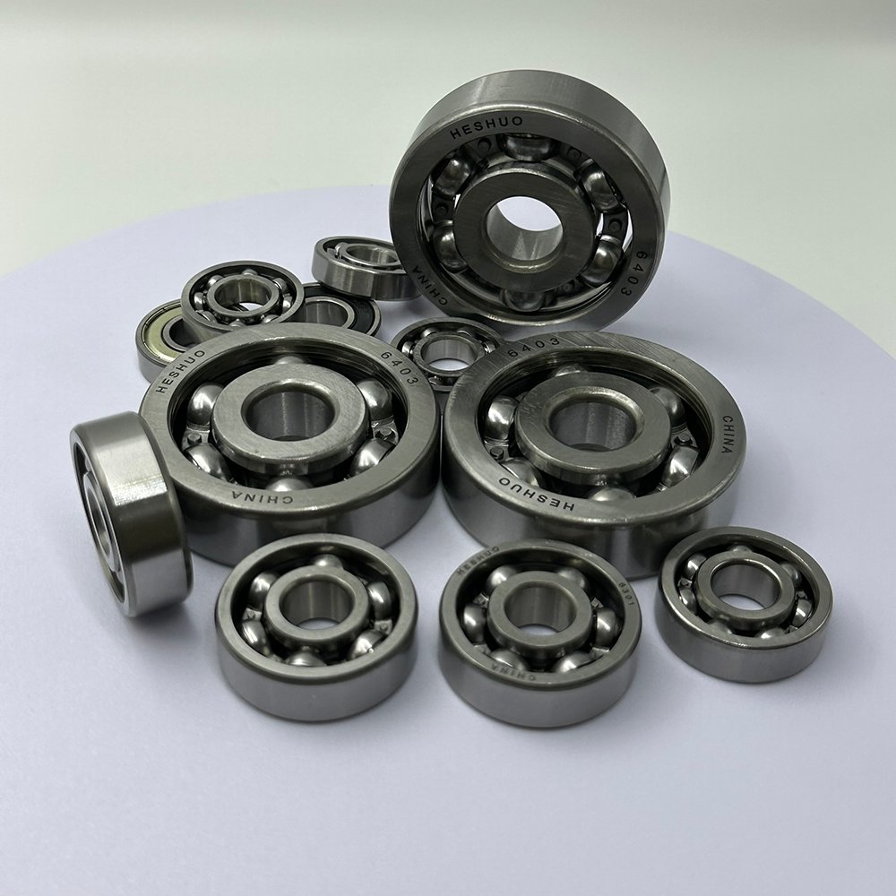 Mechanical Parts High Speed Deep Groove Ball Bearing Sliding Door Roller Bearings 6203