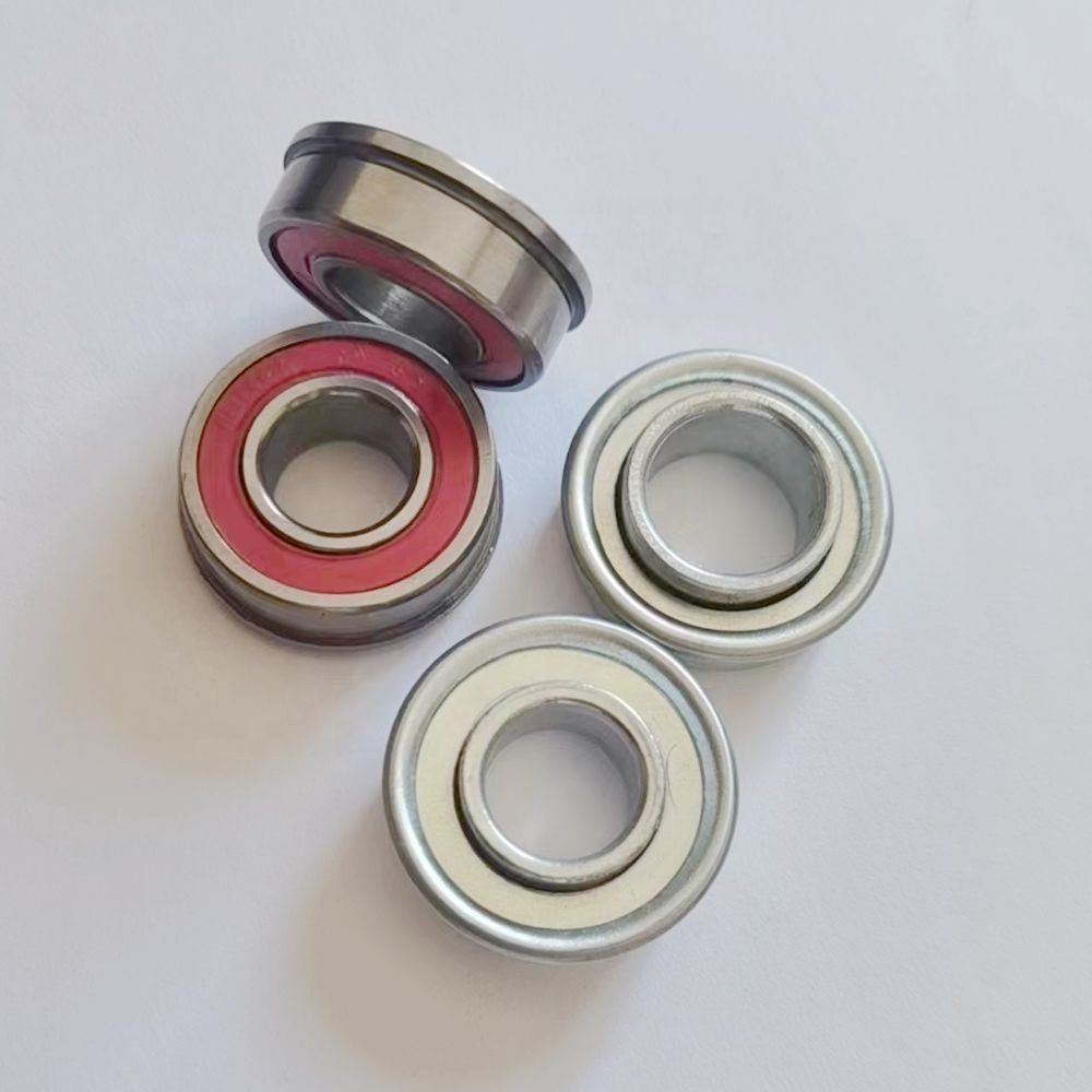 steel flange stamped bearings used for lawn mowers, casters, wheels, handcart wheels FBB-133510 FBB-163510G Punching bearing