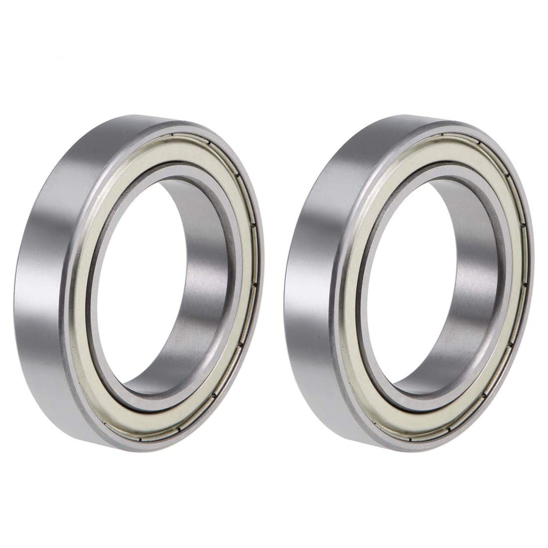 Double Metal Seal 1606ZZ Deep Groove Ball Bearings 3/8x29/32x5/16 inch.