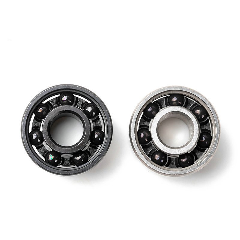 MTZC 608 High Speed Bearings Black Pottery Drift Plate roller skates Skateboard Scooter ABEC-9 Ceramic Bearings 608 2RS ZZ
