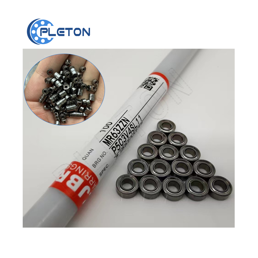 High quality inch ball bearing PLETON 603 604 605 606 607 609 ball bearing Bore 1/2', 1/2"x1 1/8"x1/4" Deep Groove Ball Bearings