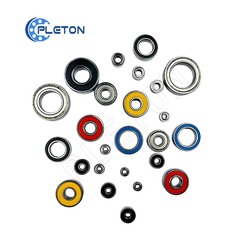 High quality inch ball bearing PLETON 603 604 605 606 607 609 ball bearing Bore 1/2', 1/2"x1 1/8"x1/4" Deep Groove Ball Bearings