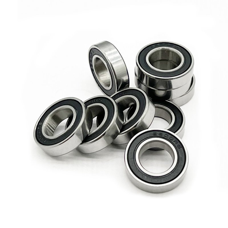 6800-2RS 6800RS 6800 2RS RS RZ 2RZ Chrome Steel Size 10x19x5 mm HXHV Single Row Deep Groove Ball Bearing