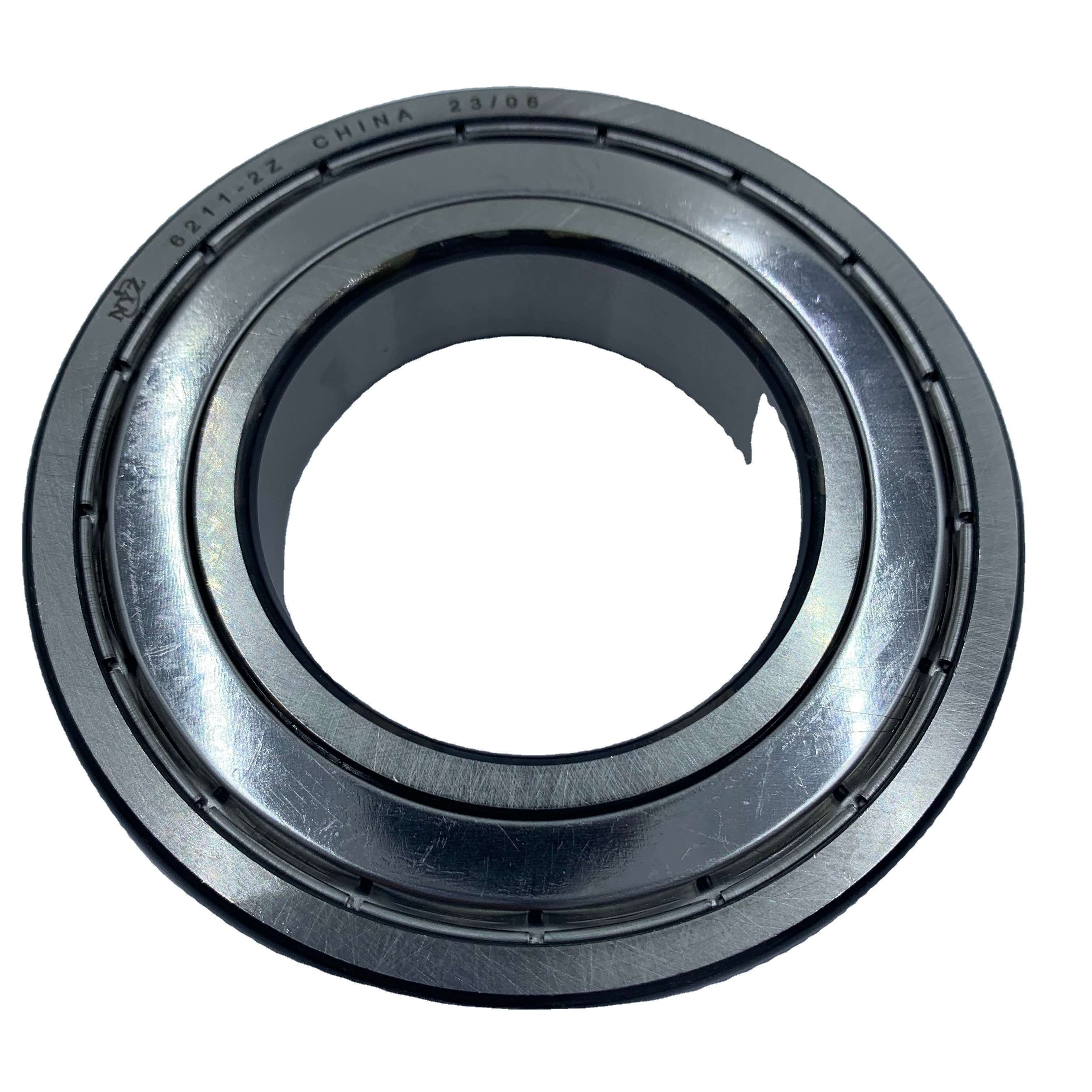 China NYZ Deep Groove Ball Bearing 6211 ZZ 2RS Iron Seal Rubber Seal For Transmission Motor Insulation