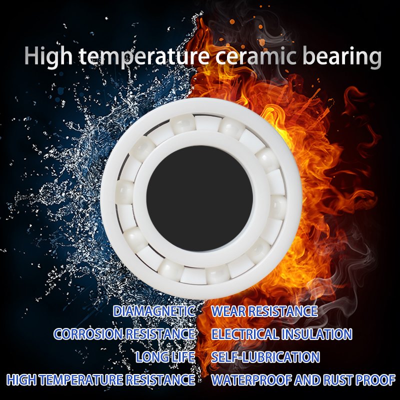 HTMW ceramic bearing 61802CE Zirconia all ceramic deep groove ball bearings