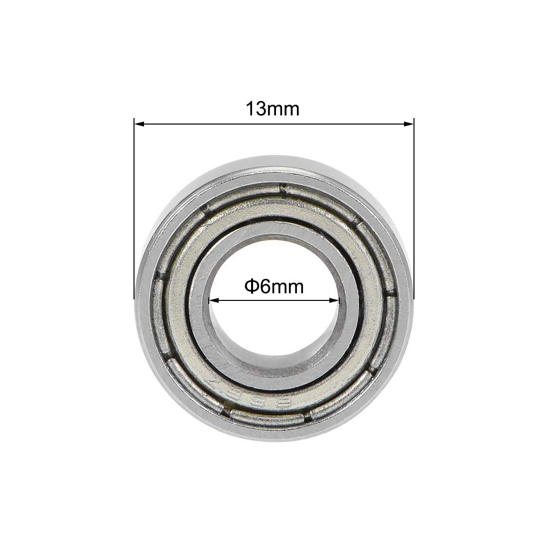 MTZC 686 Bearing 636 637 638 639 683 685 686 688 693 696 698 699 2RS Deep groove ball bearing 686 zz 2rs C3 6*13*5MM