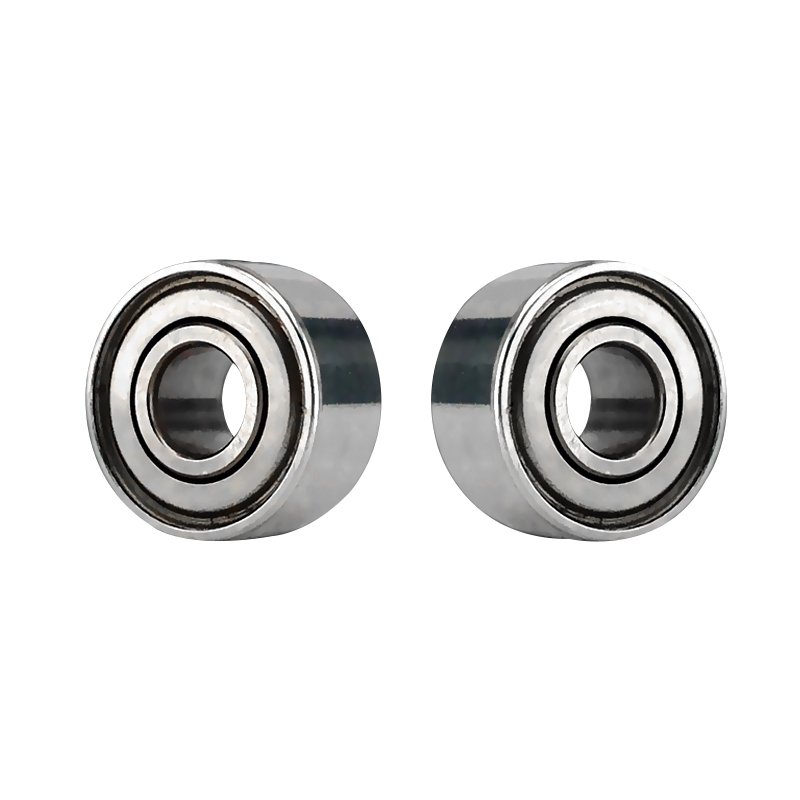 Original Maintenance-Free Deep Groove Ball Bearings Skate 607 608ZZ Bearings Made Stainless GCR15 Material Open Seals Type