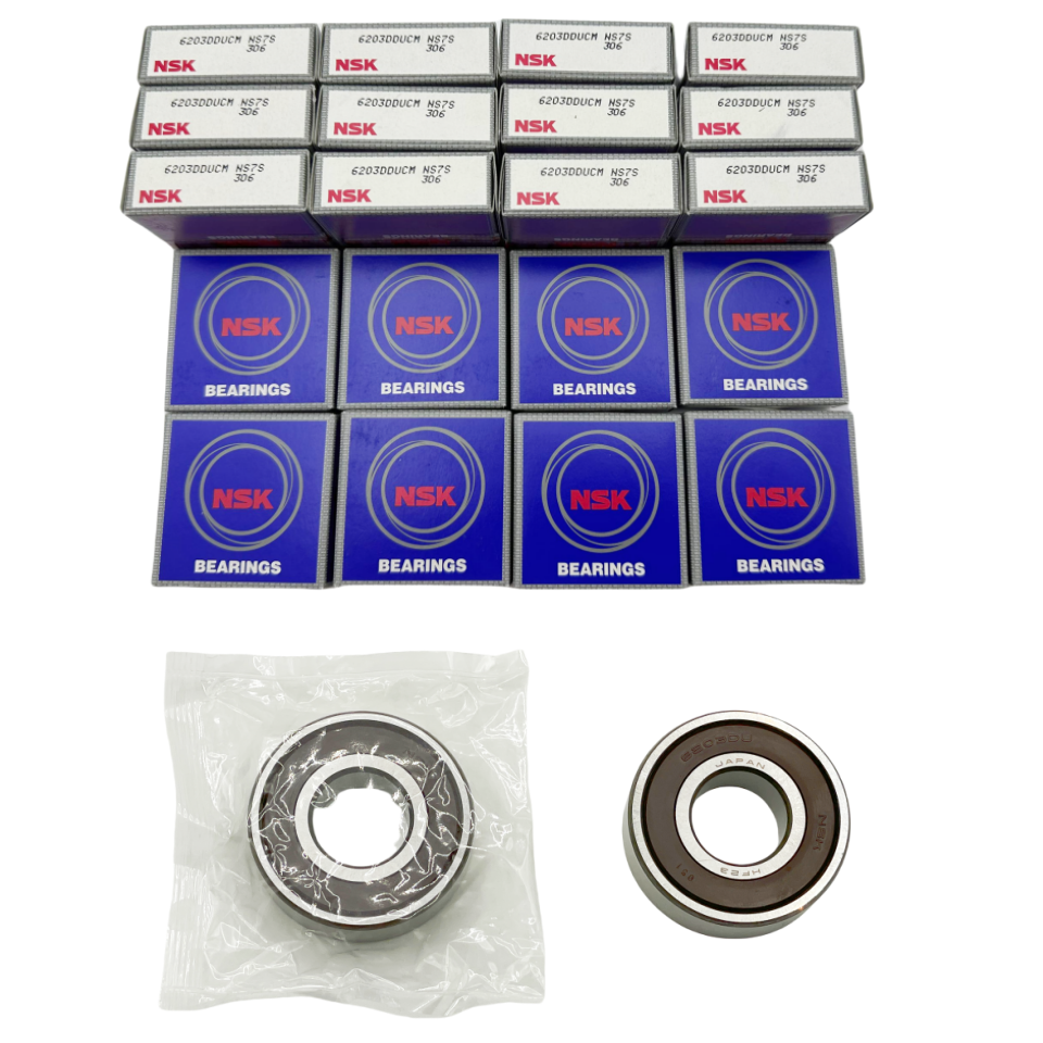 SKF Auto bearing supplier 6203-2RSH OPEN Sealed Deep Groove Ball Bearings SKF carbon steel miniature ball Bearing price list