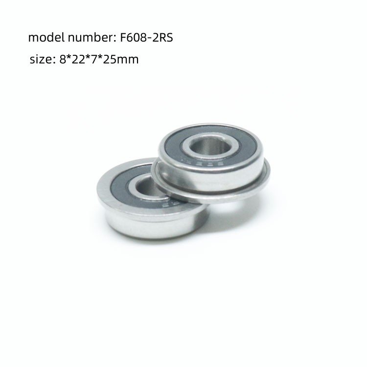 F608zz SF608z Flange bearing 608z flanged bearing deep groove ball bearing 608zz F608-2RS f608 bearing F608