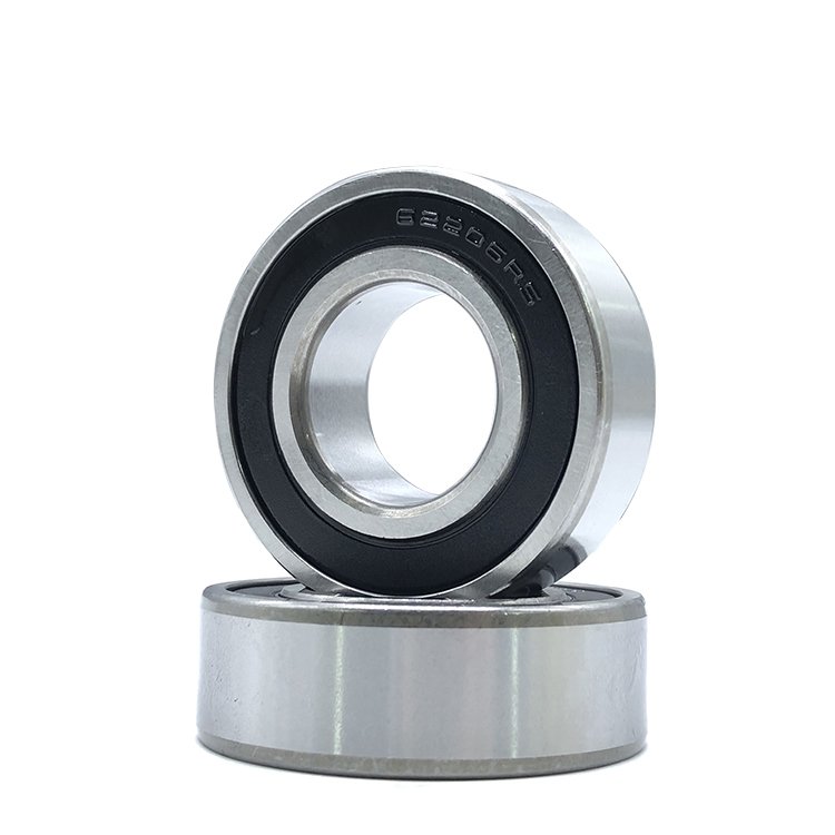 Quiet and Smooth Operation Deep Groove Ball Bearing 62206 30*62*16mm for Machine Tools