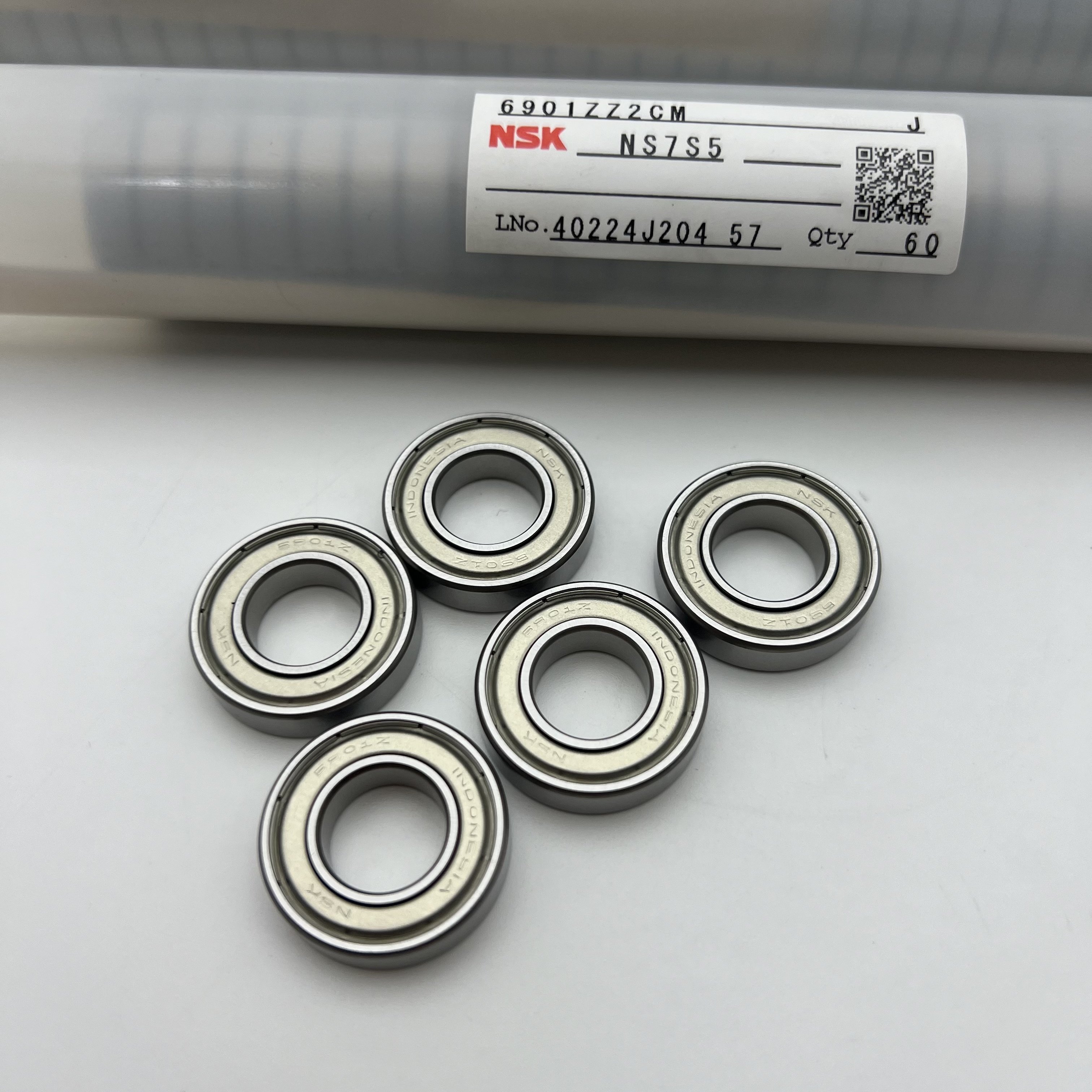 Original High Quality Japan NSK Bearings Supplier Deep Groove Ball Bearing 6901ZZ2CM For Motor