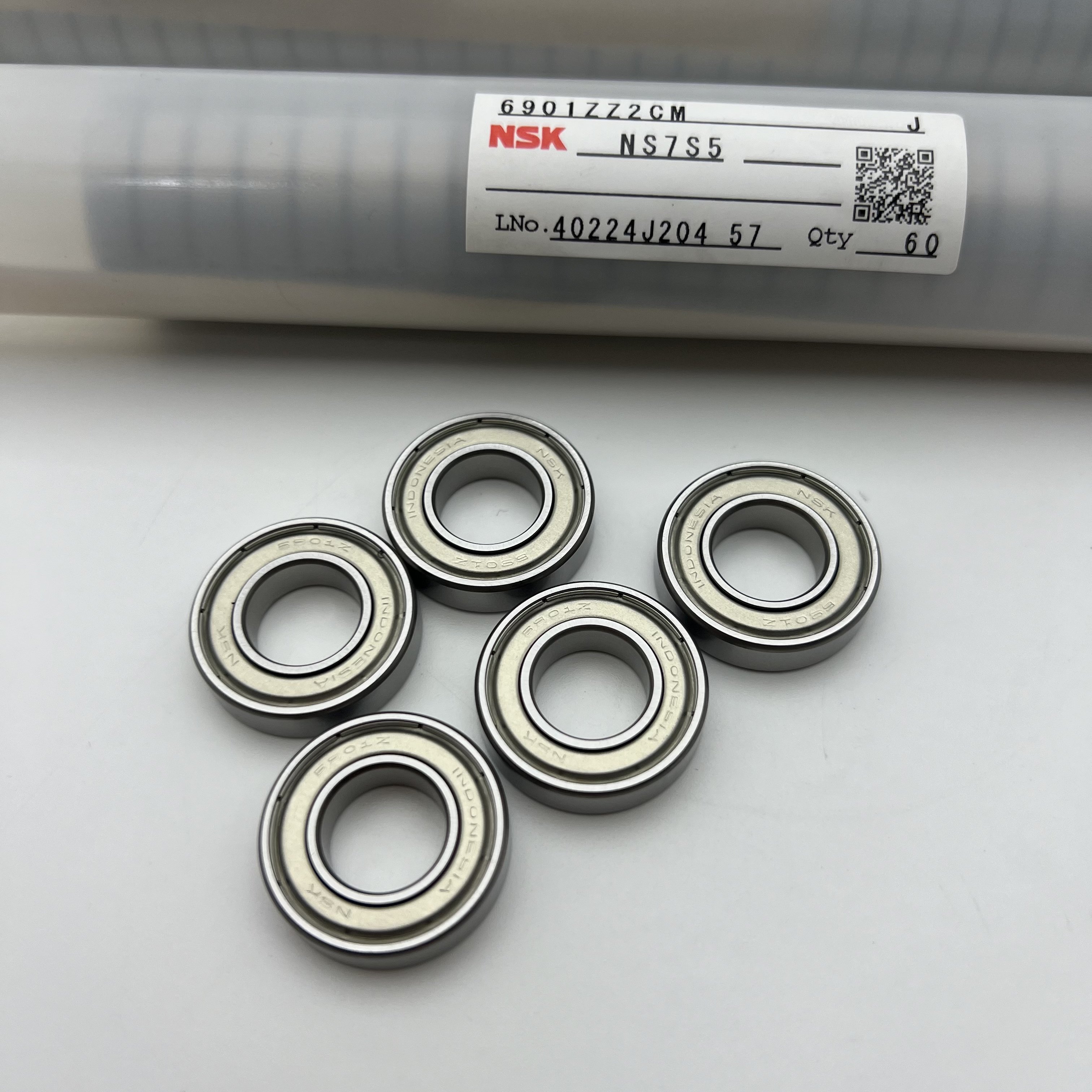 Original High Quality Japan NSK Bearings Supplier Deep Groove Ball Bearing 6901ZZ2CM For Motor