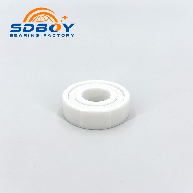 Full si3n4 black 206 Deep groove ball bearing 55x90x18 5x11x4 14x8x4 5.953mm 6802 6805 hybrid ceramic ball bearing