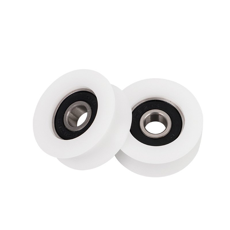 MTZC Cheap PU polyurethane rubber coated bearing 10x40x10mm with 6000 deep groove ball bearings