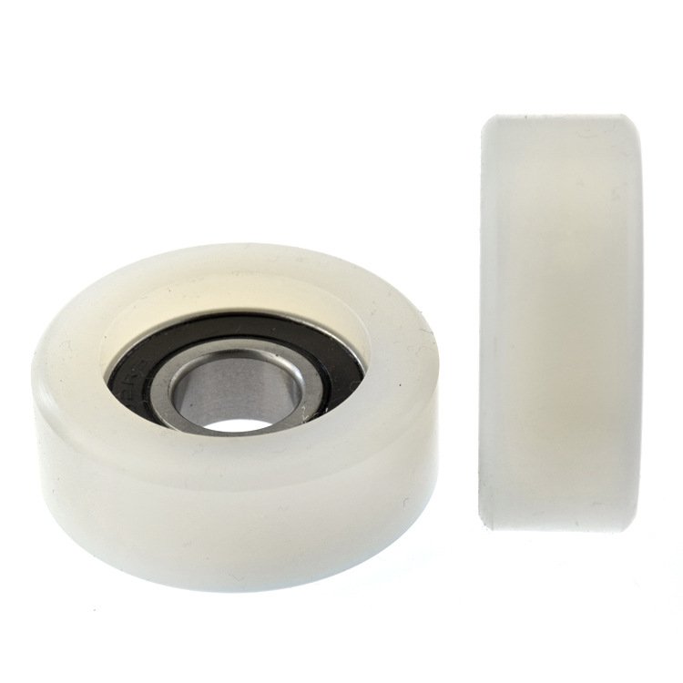 MTZC Cheap PU polyurethane rubber coated bearing 10x40x10mm with 6000 deep groove ball bearings