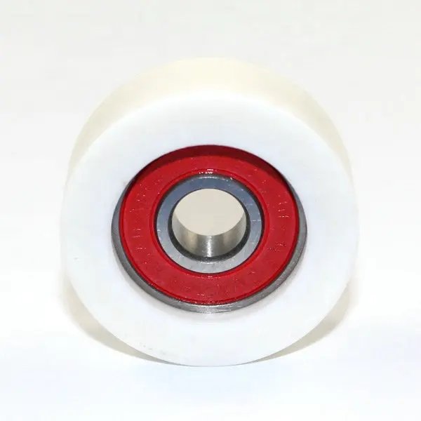 MTZC Cheap PU polyurethane rubber coated bearing 10x40x10mm with 6000 deep groove ball bearings