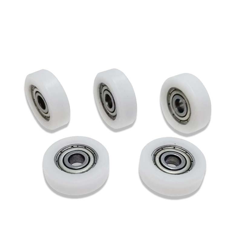 MTZC Cheap PU polyurethane rubber coated bearing 10x40x10mm with 6000 deep groove ball bearings