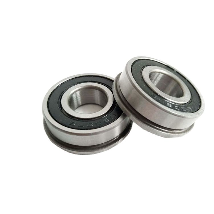 F6201 F6202 2RS RS RZ 2RZ Flange Chrome Steel 12x32x10 15*30*11 Inch Deep Groove Ball Bearing