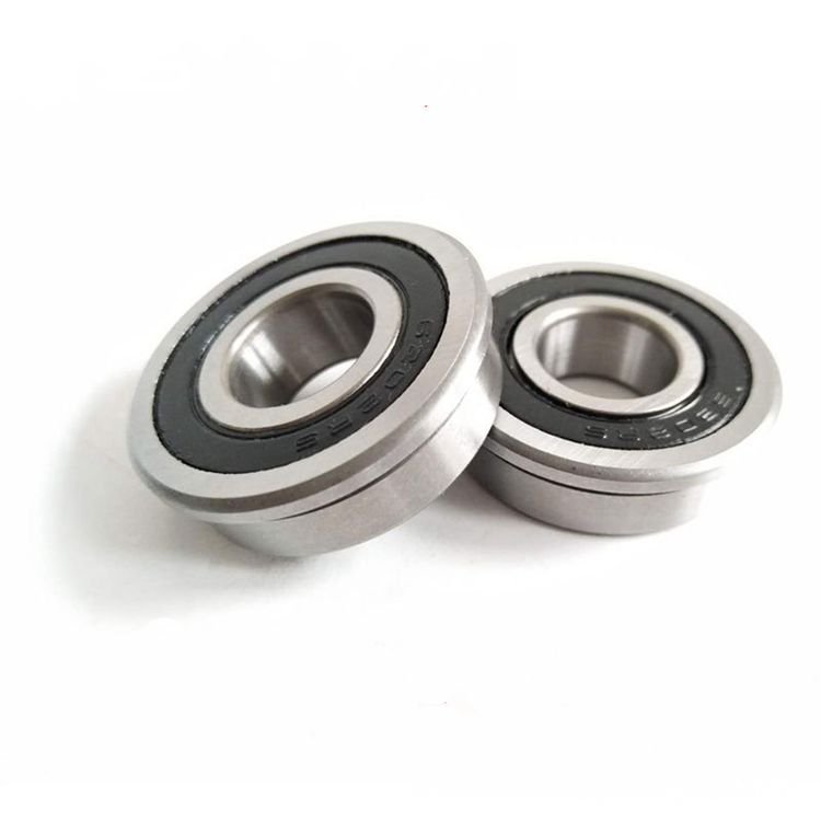 F6201 F6202 2RS RS RZ 2RZ Flange Chrome Steel 12x32x10 15*30*11 Inch Deep Groove Ball Bearing
