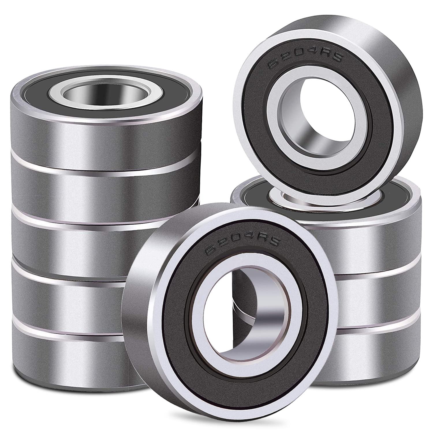 MTZC High quality bearings 6204 rz 6204zz deep groove ball bearing 6201 6202 6203 6204 6205 2rs zz rolamento