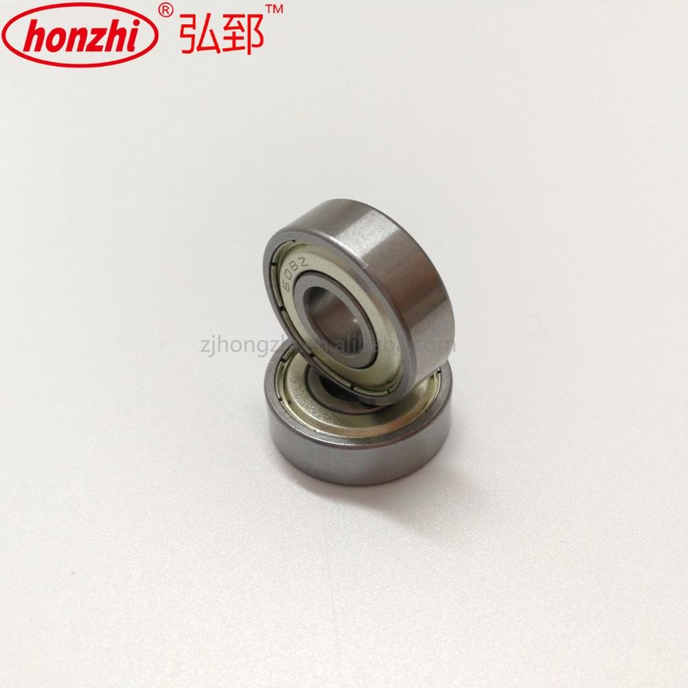 (HZ-F-008) Single Row Deep Groove ball bearing 608