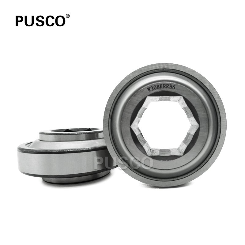 PUSCO Agricultural Bearing W208KRRB6 Low Noise Prelubed Farm Implement Deep Groove Ball Bearings W208KRRB6