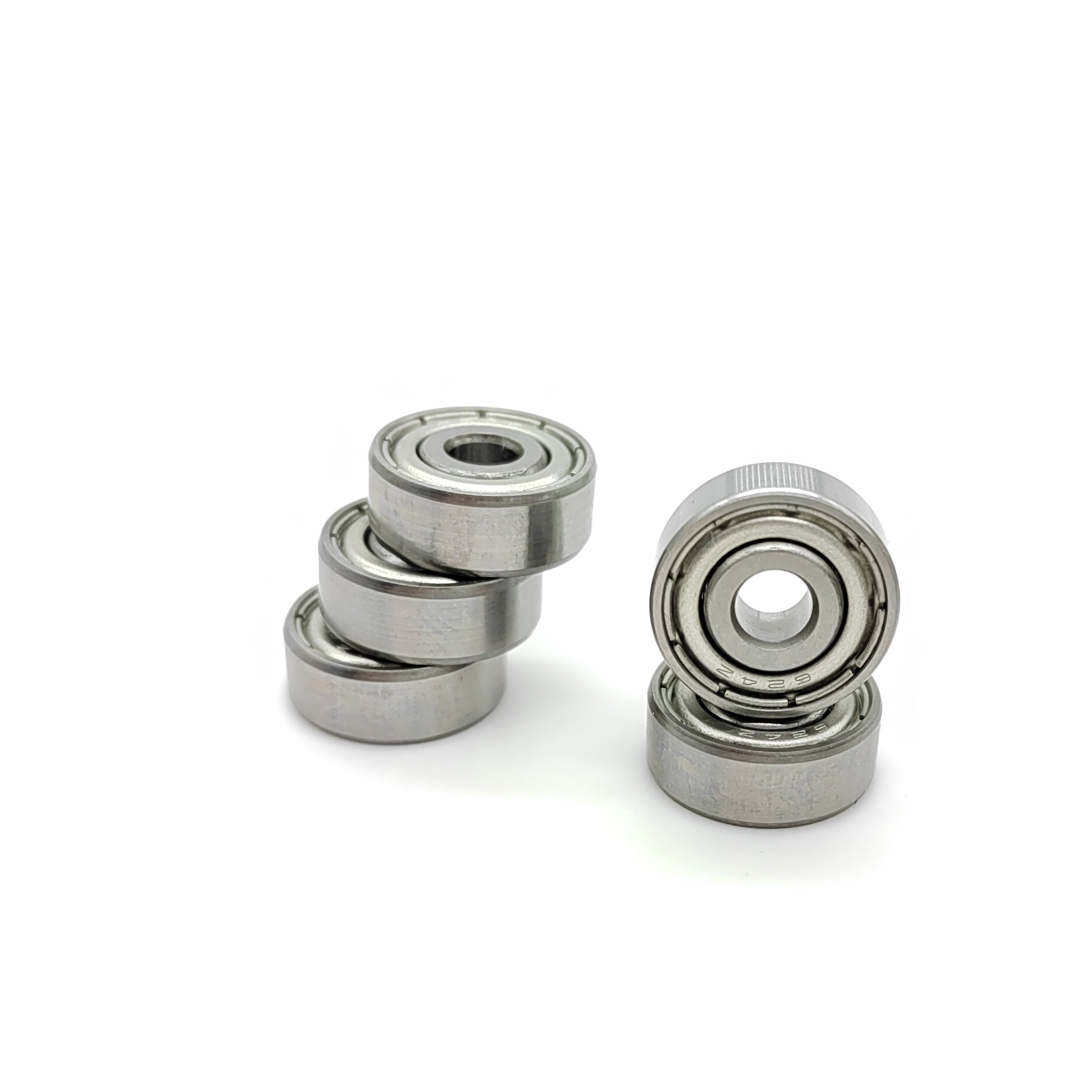 High speed and high precision motor bearing 625ZZ rolled edge cover deep groove ball bearing