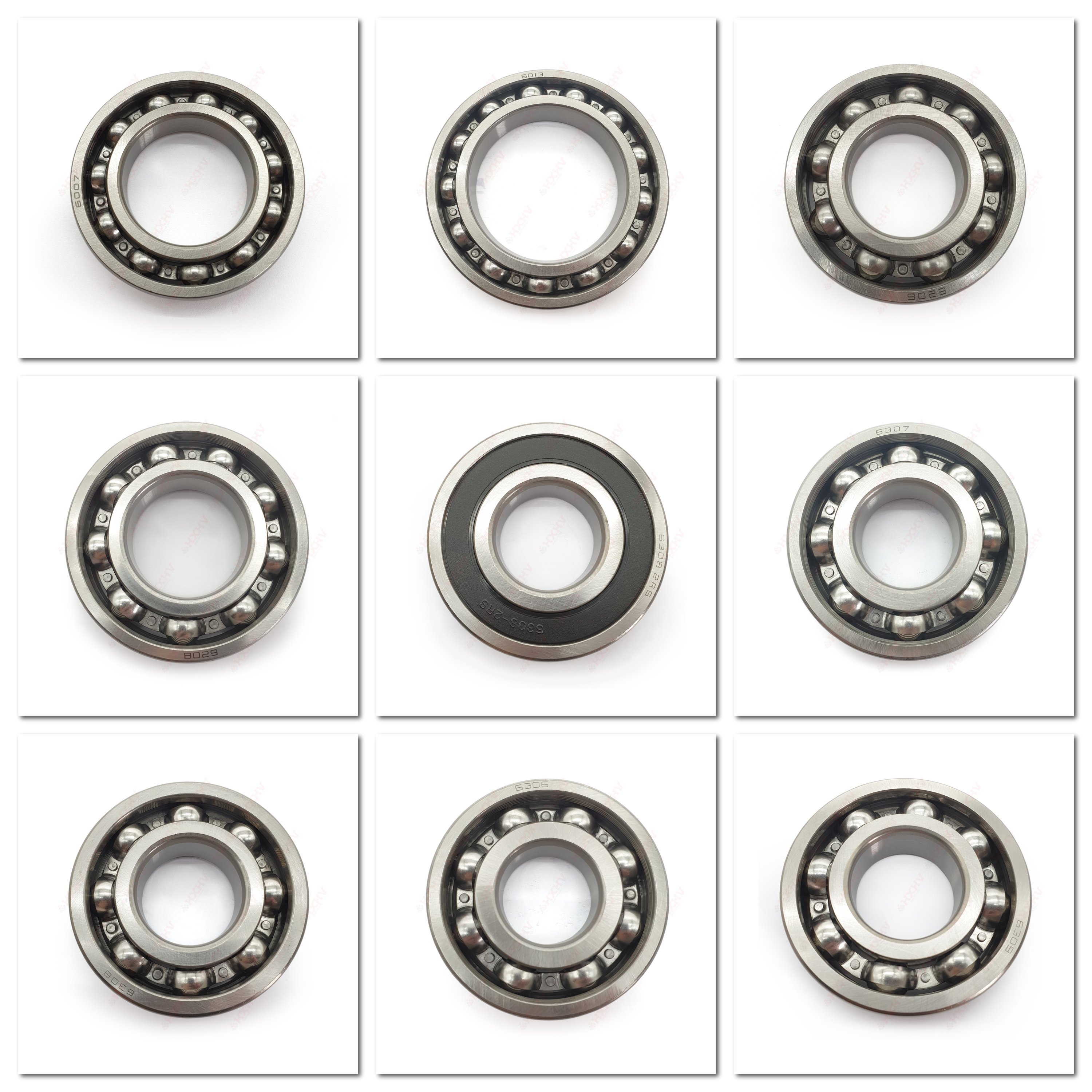 HXHV 6305-2RS 6305 2RS RS1 RS 2RSR Radial Rubber Seal Deep Groove Ball Bearings 25x62x17 mm Factory Price