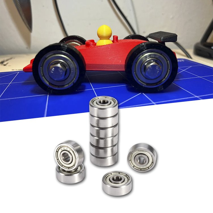 High Precision Miniature 626ZZ Deep Groove Ball Bearing Stainless 6*19*6mm for Shower Door with RS Seals P5 Precision Rating