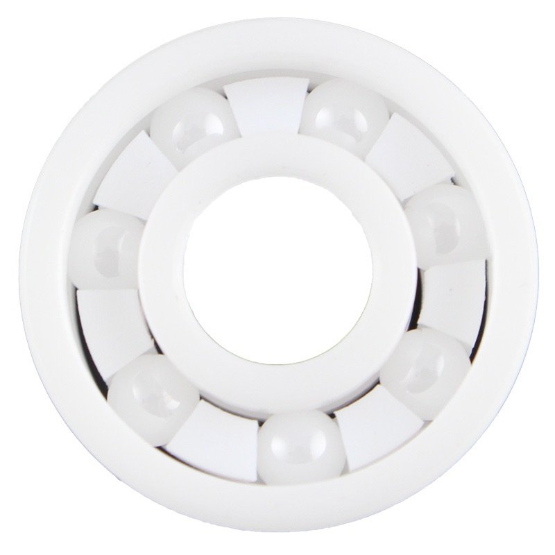 VNV ceramic skateboard bearings full zirconia ceramic deep groove ball bearings manufacturer white 6202 2rs ceramic bearing