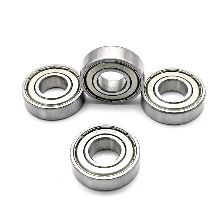 Good Price 6001ZZ 6001-ZZ 6001Z 6001-2Z 6001 2Z ZZ Chrome Steel Size 12x28x8mm Single Row Deep groove ball bearing