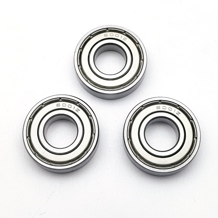 Good Price 6001ZZ 6001-ZZ 6001Z 6001-2Z 6001 2Z ZZ Chrome Steel Size 12x28x8mm Single Row Deep groove ball bearing
