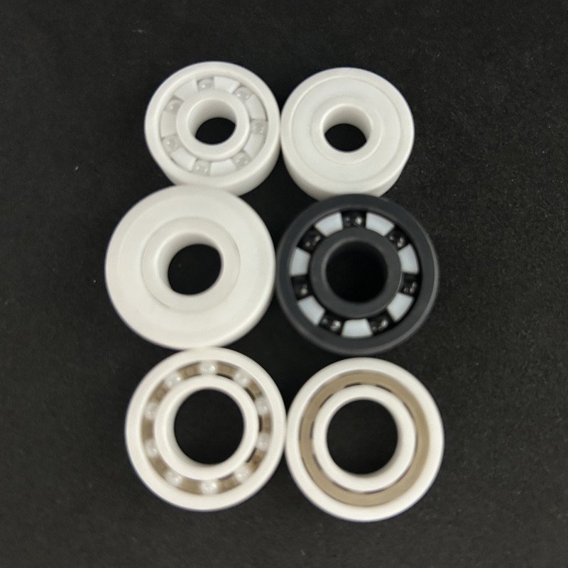 All ceramic ZRO2 ball bearing 606 6*17*6mm deep groove ball bearing
