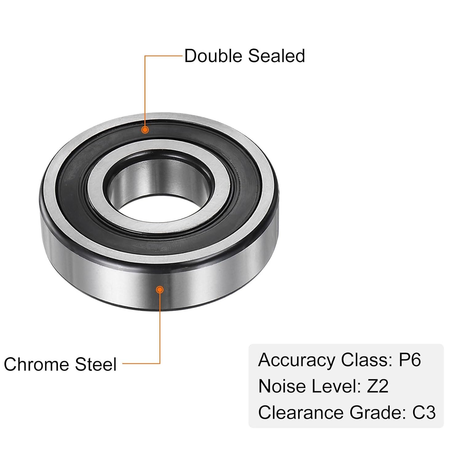 6303 6304 6305 6306 6307 6308 6309 6310 6311 6312 6313 6314 6315 6316 6317 6319 6322 2RS high-precision deep groove ball bearing