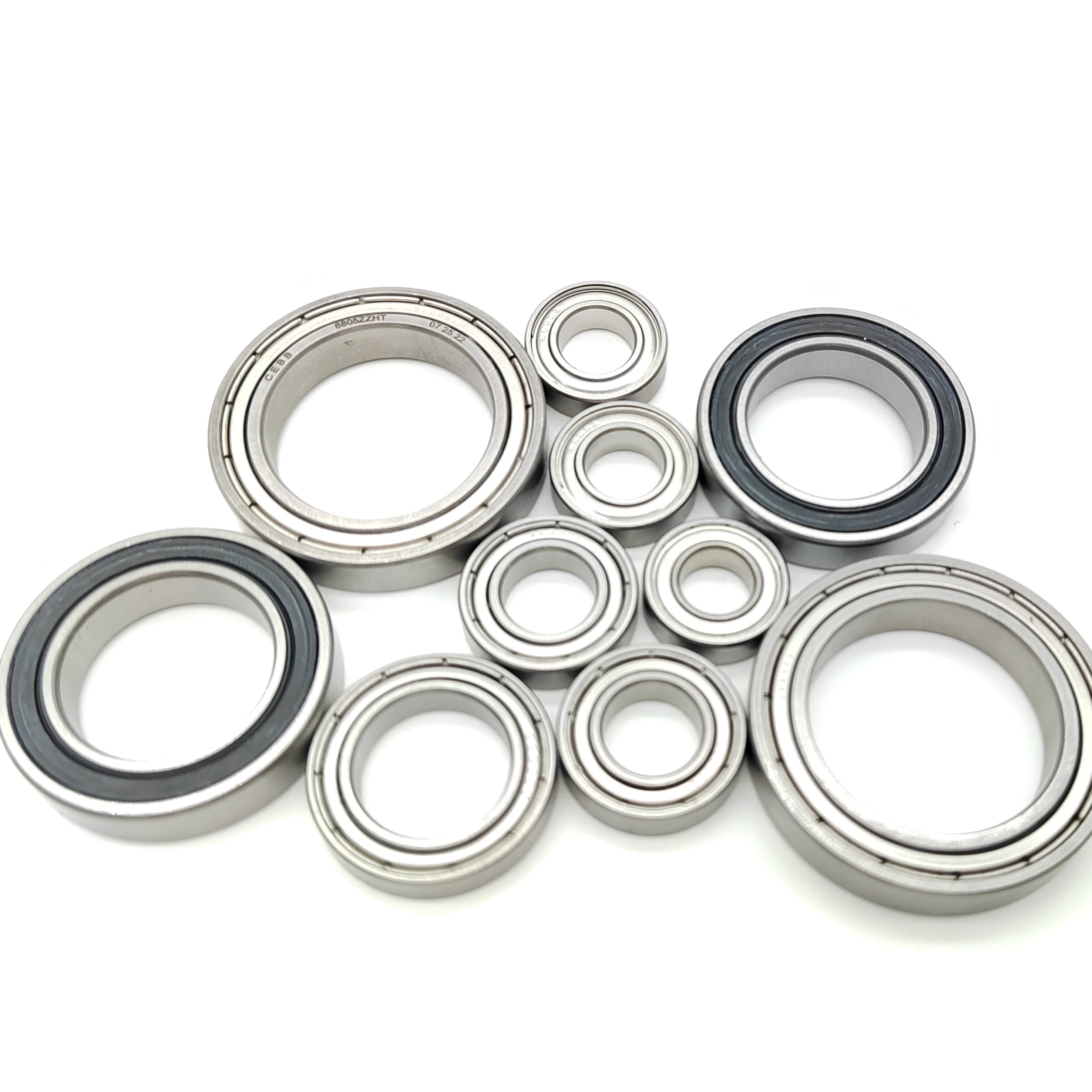High precision high speed 684 quiet motor bearing stock deep groove ball bearings