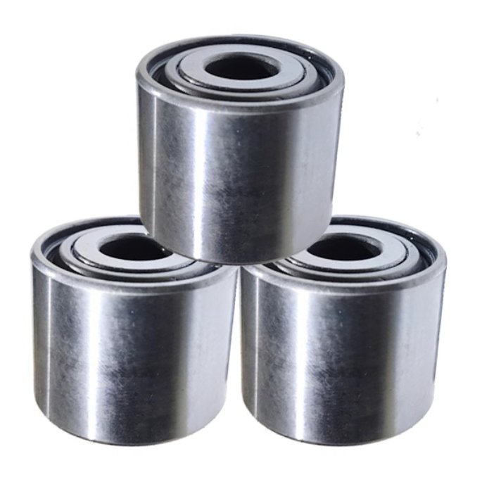 Maintenance free harvester blade head bearing 12mm 35mm height 28mm double row deep groove ball bearing 202 52202